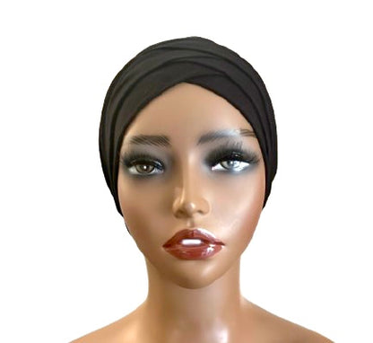 Bonnet Croisé Plissé
