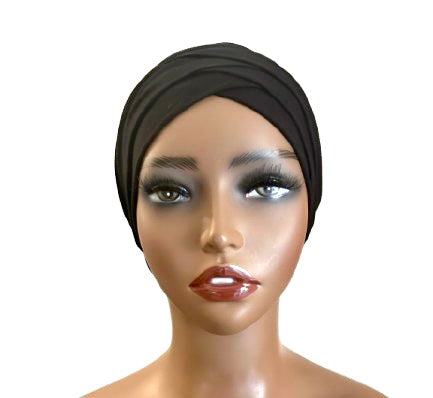 Bonnet Croisé Plissé
